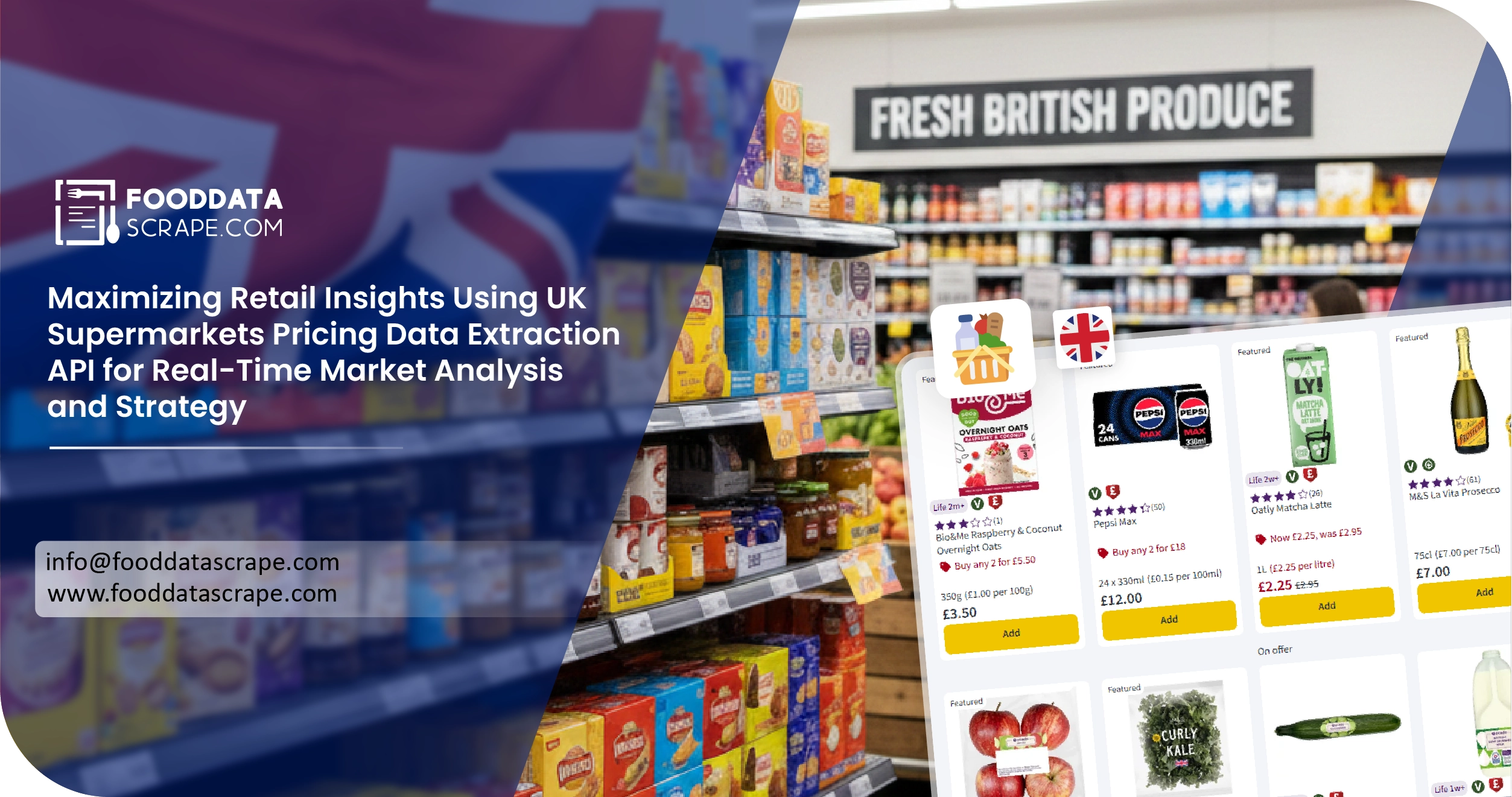 UK Supermarkets Pricing Data Extraction